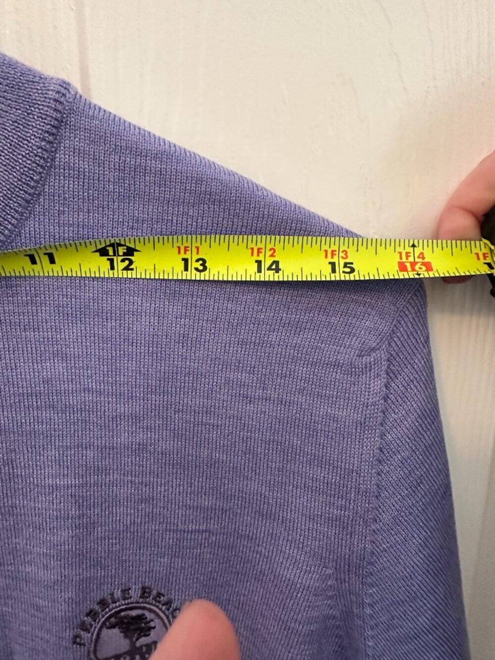 Johnston's of Elgin Pebble Beach Golf Links Wool Sweater-NWOT - Picture 12 of 12